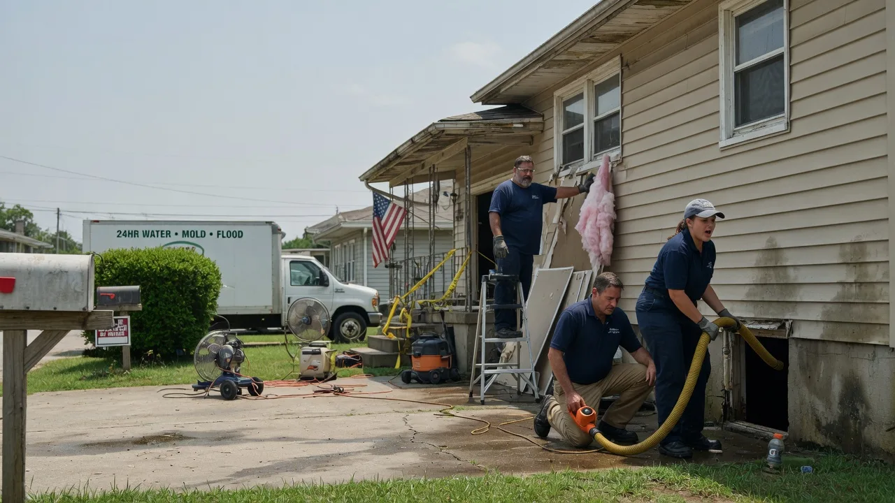 Water Damage Repair in Dunreith, IN near me